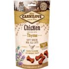 CARNILOVE Chicken & Thyme Semi-Moist Cat Treats 50g