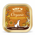Lily's Kitchen Organic Recette Bio au Poulet pour Chien 11 x 150 g- La Compagnie des Animaux