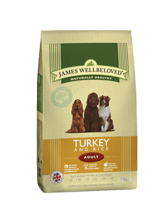 James Wellbeloved Adult Dog Turkey & Rice 15kg