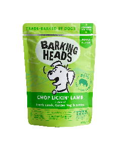 Barking Heads Chop Lickin' Lamb Pouch 10 x 300g