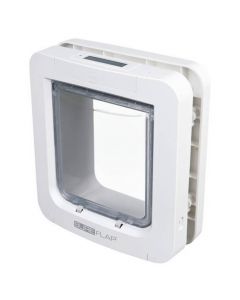 SureFlap Microchip Pet Door for Cats & Small Dogs - White