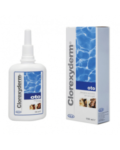 Clorexyderm Oto Ear Solution for Cats & Dogs 150ml