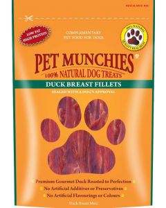Pet Munchies Duck Breast Fillet Dog Treats 80g