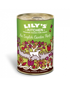 Lily's Kitchen Adult Dog 'An English Garden Party' Tin 6 x 400g