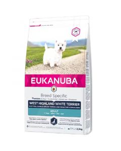 Eukanuba Canine Breed Specific Adult West Highland White Terrier 2.5kg