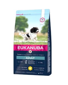 Eukanuba Adult Dog Medium Breed Chicken 12kg