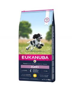 Eukanuba Puppy Junior Moyenne Race 3 kg- La Compagnie des Animaux