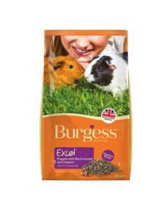 Burgess Excel Guinea Pig Nuggets with Blackcurrant & Oregano 2kg