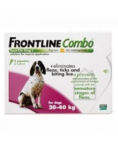 Frontline Combo Lrg Dog - Dogtor.vet