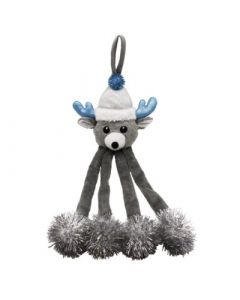 Happy Pet Festive Shaking Reindeer Cat Toy - Dogtor.vet