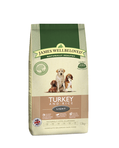 James Wellbeloved Light Dog Turkey & Rice