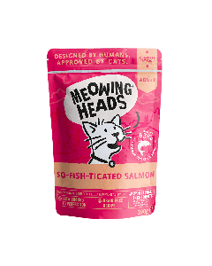 Meowing Heads So-Fish-Ticated Salmon Pouch 10 x 100g