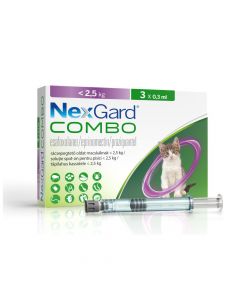 Nexgard Combo for Small Cats (pack of 3)