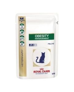 Royal Canin Feline Veterinary Diet Obesity Management Pouch 48 x 100g
