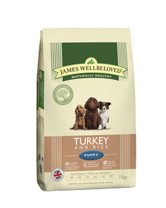 James Wellbeloved Puppy Turkey & Rice 2kg 