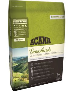 Acana Regional Grasslands pour Chien 11.4 kg (nouvelle formule) - La Compagnie des Animaux