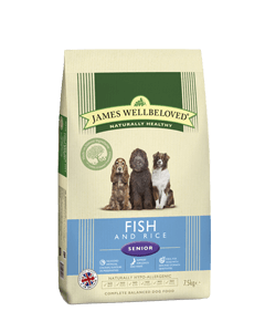 James Wellbeloved Senior Dog Fish & Rice 15kg 