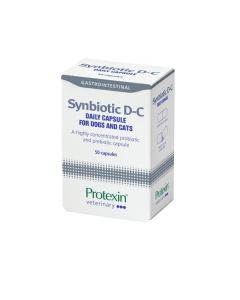 Protexin Synbiotic D-C Daily Capsules for Cats & Dogs (pack of 50)