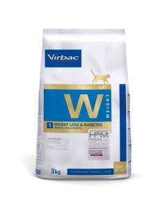 Virbac Veterinary HPM Weight Loss & Diabetes chat 3 kg - La Compagnie des Animaux