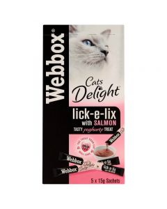 Webbox Lick-e-Lix Salmon - Dogtor.vet