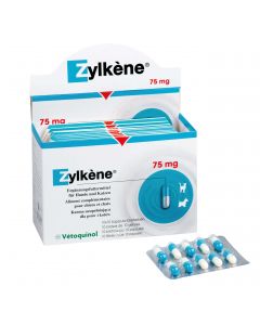Zylkene 75mg Capsules for Cats & Small Dogs (pack of 100)