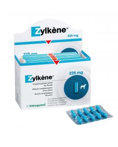 Zylkene 225 mg 100 gelules - La compagnie des Animaux