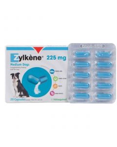 Zylkene 225mg Capsules for Medium Dogs (pack of 20)